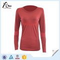 Breathable Mature Lady Thermal Shirts for Wholesale